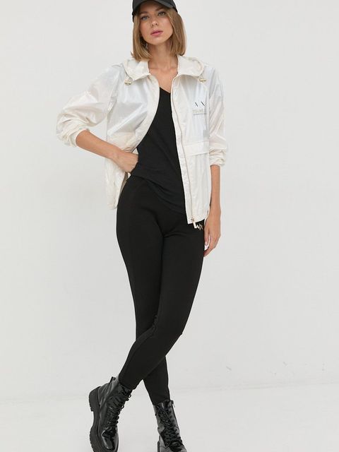 Armani Exchange t-shirt bawełniany kolor czarny 8NYTDH YJ16Z NOS - zdjęcie produktu nr 2