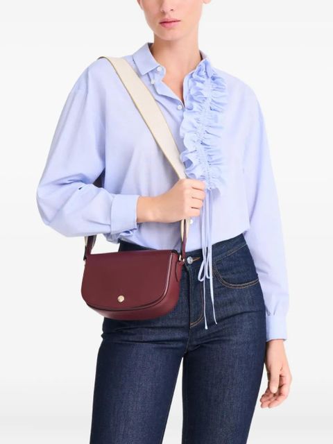 Longchamp Épure S smooth leather crossbody bag - Red - zdjęcie produktu nr 2