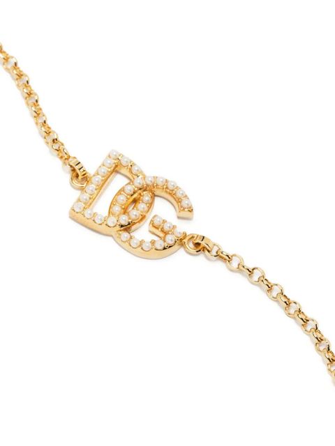 Dolce & Gabbana DG logo chain bracelet - Gold