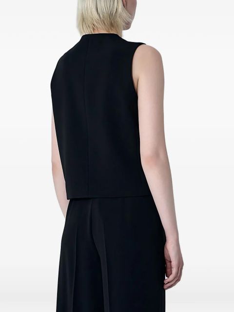 Max Mara Denver buttoned waistcoat - Black