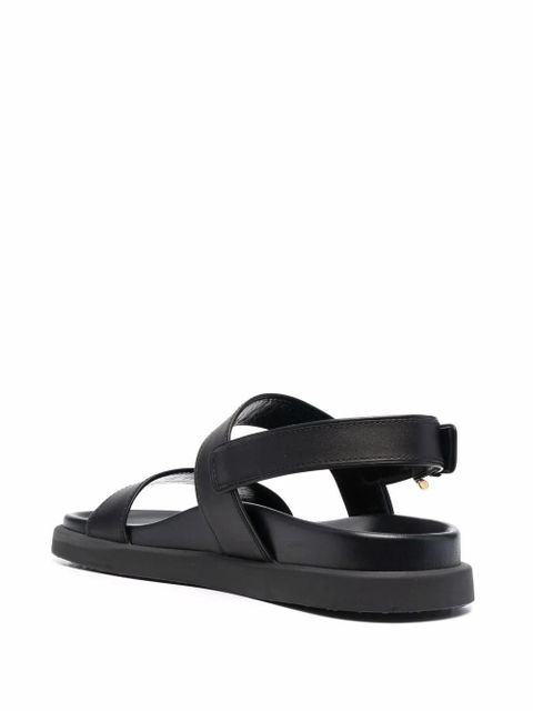 Gianvito Rossi Bilbao leather sandals - Black