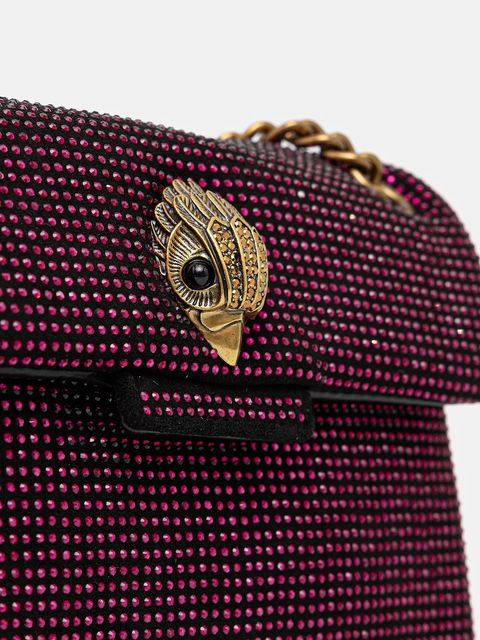 Kurt Geiger London torebka MINI KENSINGTON kolor różowy 5018158609