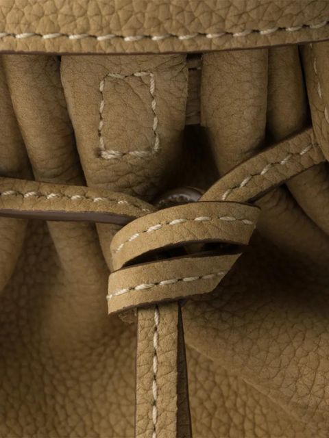 Prada medium Bonnie leather tote bag - Neutrals