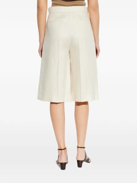 Max Mara linen shorts - Neutrals