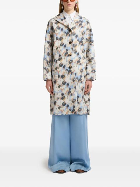 Marni printed button parka coat - Neutrals - zdjęcie produktu nr 2