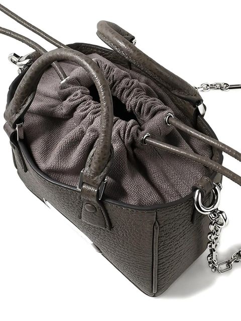 Maison Margiela 5ac leather tote bag - Grey