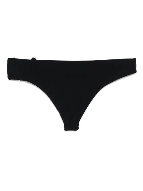 Christopher Esber ruched crescent side brief - Black - zdjęcie produktu nr 2