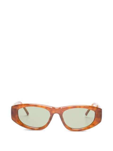 The Attico x Linda Farrow Maya sunglasses - Brown - zdjęcie produktu nr 1