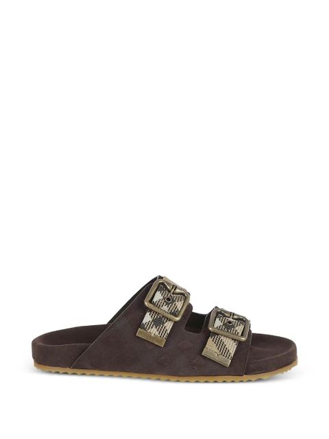 Burberry double-buckle sandals - Brown - zdjęcie produktu nr 1