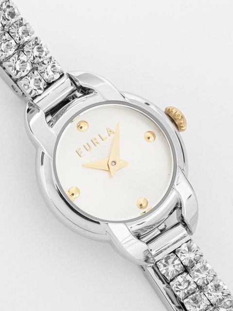 Furla zegarek damski kolor srebrny WW00064009L1 - zdjęcie produktu nr 2
