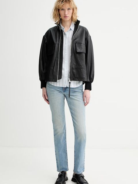 Levi's koszula z domieszką lnu NEW CLASSIC FIT BW - zdjęcie produktu nr 1