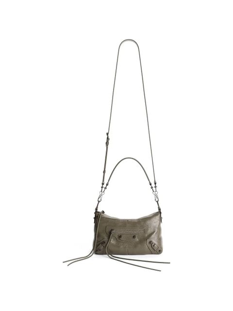 Balenciaga mini Le City Moto shoulder bag - Green