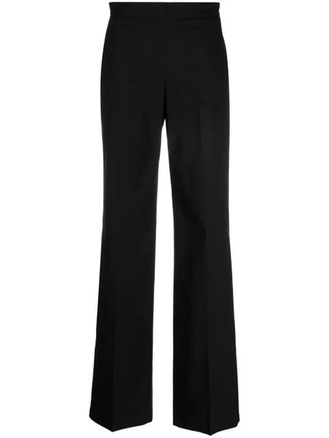 TWINSET high-waisted straight-leg trousers - Black - zdjęcie produktu nr 1