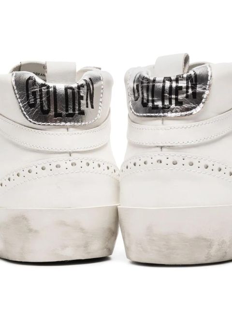 Golden Goose star-patch lace-up sneakers - White - zdjęcie produktu nr 2