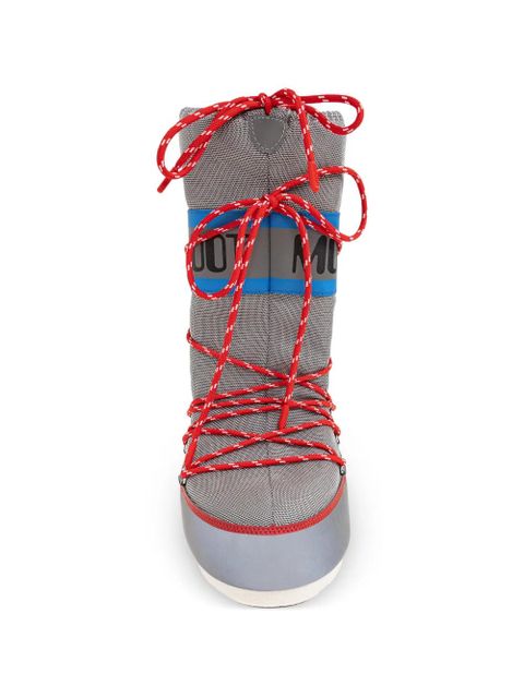 Moon Boot MB Icon Space Racing lace-up boots - Grey