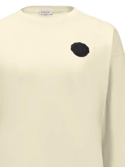 Moncler x Lulu Li long-sleeves T-shirt - Neutrals - zdjęcie produktu nr 2