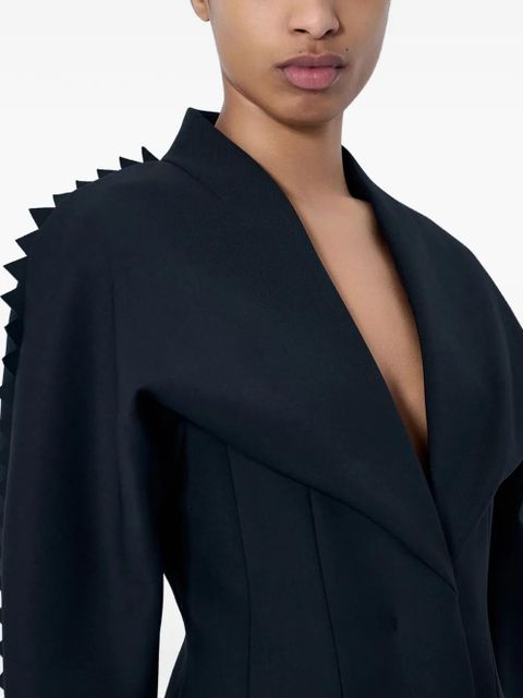 Jacquemus The Châle jacket - Black