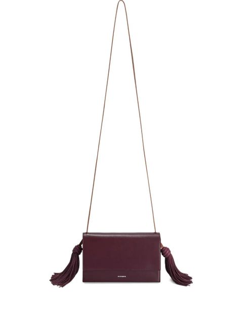 Jil Sander tassel-detailed cross body bag - Red - zdjęcie produktu nr 1