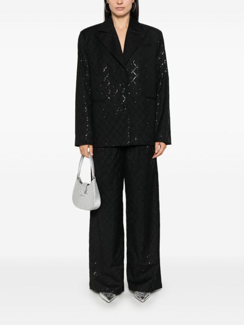 ROTATE BIRGER CHRISTENSEN sequinned blazer - Black