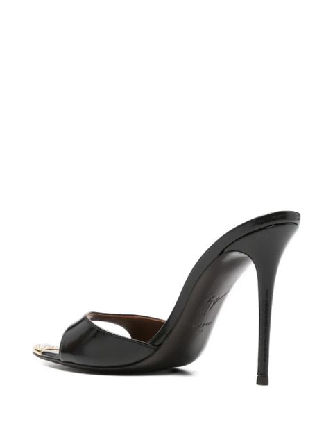 Giuseppe Zanotti crystal-embellished-detail sandals - Black