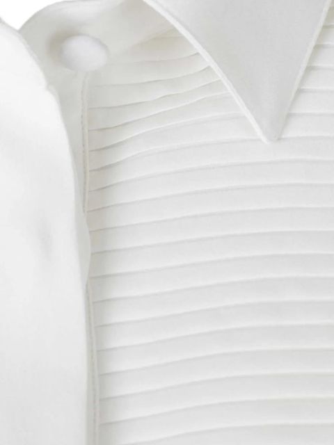 TOM FORD pleated-bib shirt - White