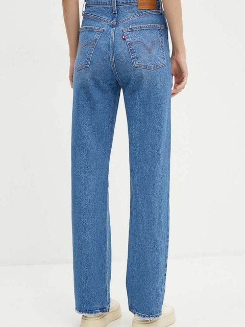 Levi's jeansy RIBCAGE FULL LENGTH damskie high waist 79078