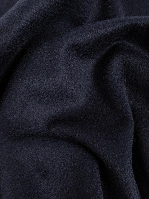 Max Mara logo-embroidered cashmere scarf - Blue - zdjęcie produktu nr 2