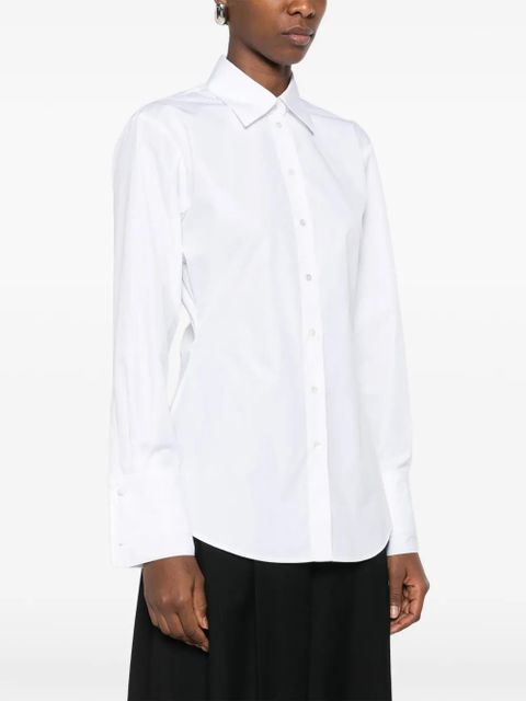 Róhe polo-collar shirt - White - zdjęcie produktu nr 2