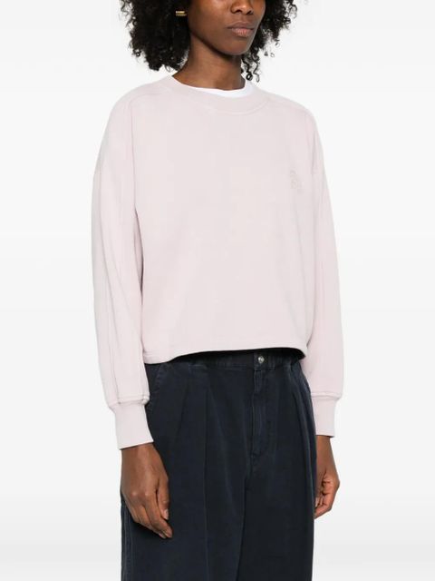 MARANT ÉTOILE Sunny embroidered sweatshirt - Pink
