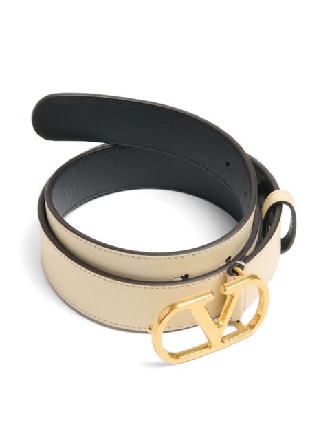 Valentino Garavani 30mm VLogo Signature belt - Neutrals - zdjęcie produktu nr 2