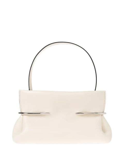 Givenchy metal-detail leather tote bag - Neutrals