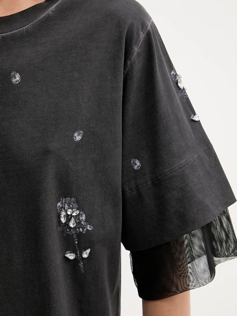 Pinko sukienka bawełniana REIMAGINE by Patrick Mcdowell