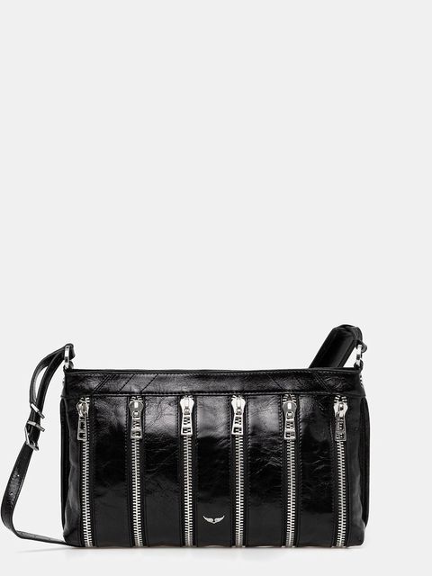 ZADIG&VOLTAIRE torebka skórzana kolor czarny LWBA03952 - zdjęcie produktu nr 1