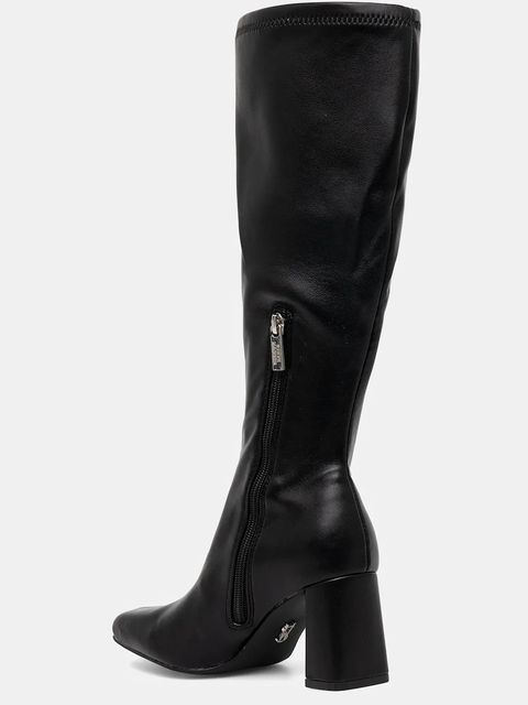 Steve Madden kozaki Holly damskie kolor czarny na słupku 11003501