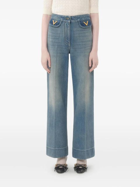 Valentino Garavani V Gold jeans - Blue