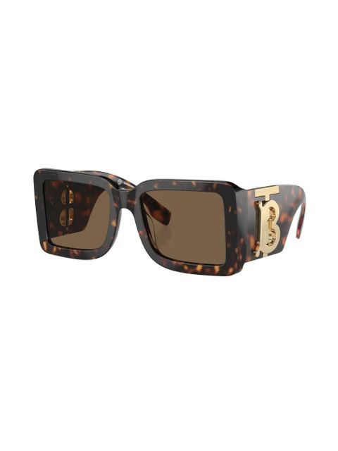 Burberry Eyewear TB-motif square-frame sunglasses - Brown - zdjęcie produktu nr 2