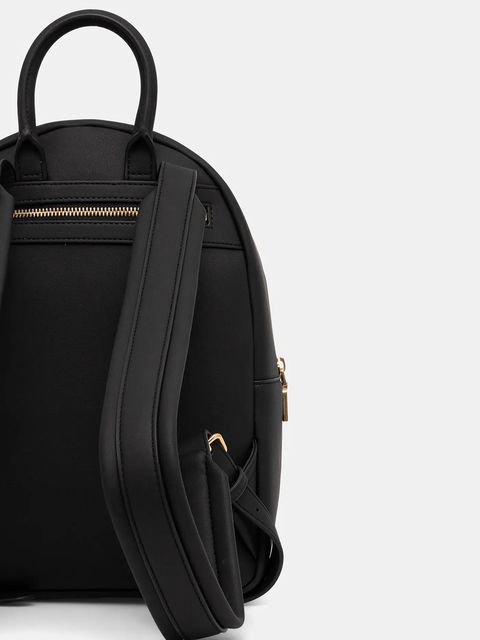 Love Moschino plecak damski kolor czarny duży gładki JC4193PP0NKD0000 - zdjęcie produktu nr 2