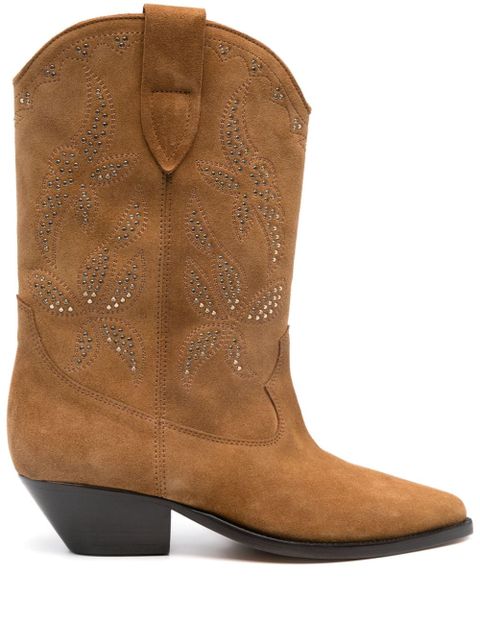 ISABEL MARANT 40mm Duerto boots - Brown