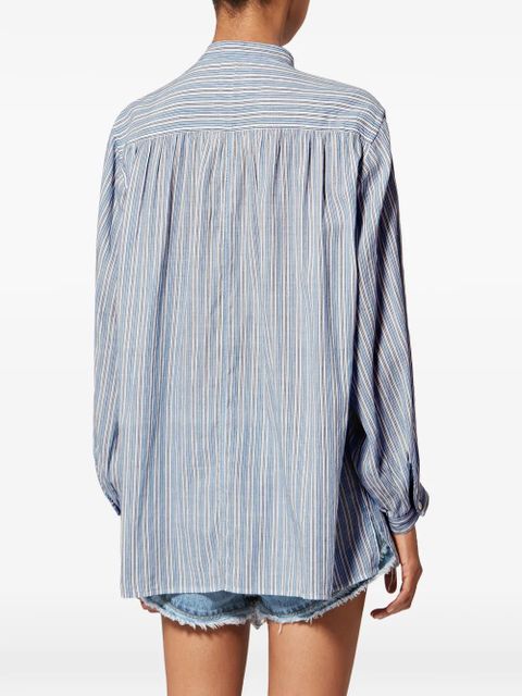 MARANT ÉTOILE Saphia striped blouse - Blue