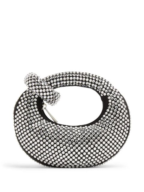 JW Pei Abacus crystal-embellished shoulder bag - Black - zdjęcie produktu nr 1