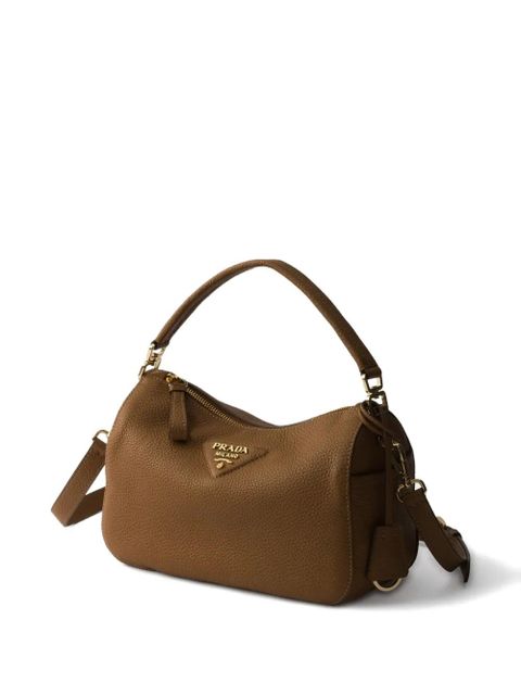 Prada leather shoulder bag - Brown
