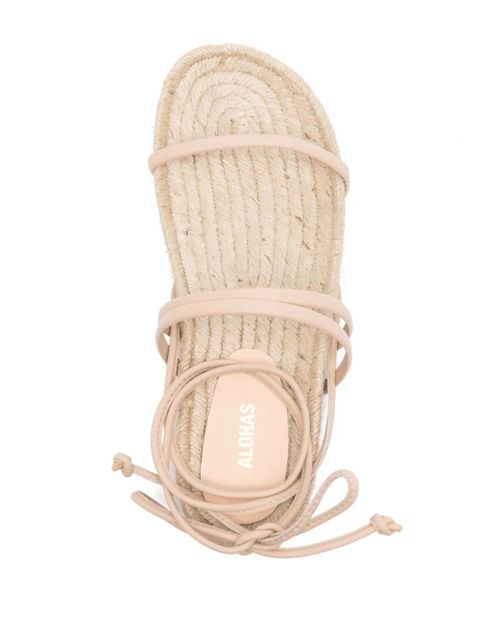 ALOHAS Rayna lace-up sandals - Neutrals