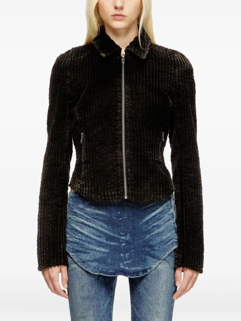 Diesel G-ENEA zip-front jacket - Brown