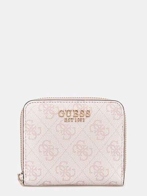 Guess portfel KATYA damski kolor różowy SWSG96 52137 - zdjęcie produktu nr 1