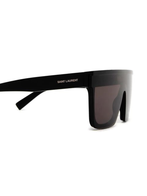 Saint Laurent Eyewear shield-frame sunglasses - Black