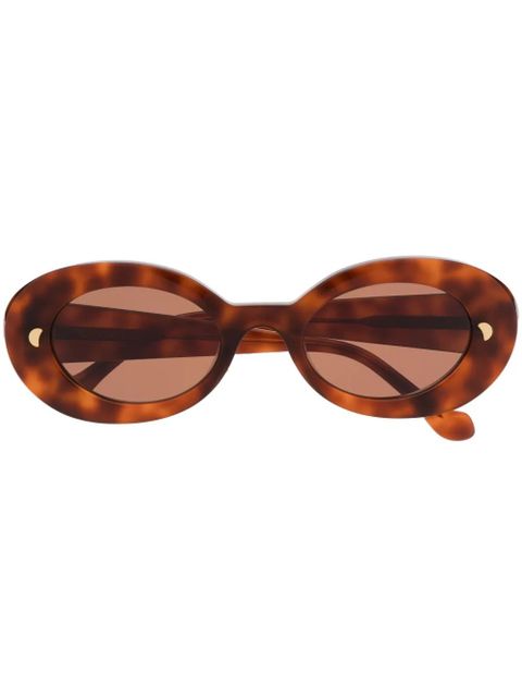 Nanushka Giva tortoiseshell-effect sunglasses - Brown - zdjęcie produktu nr 1