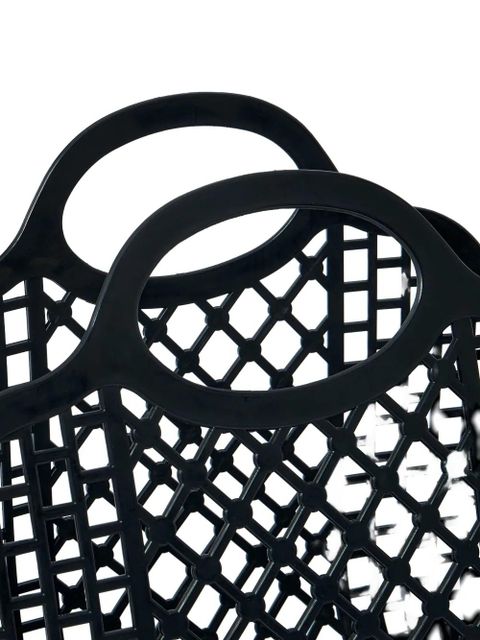 Chloé Cage logo-detail tote bag - Black