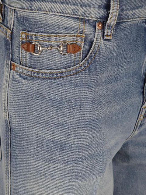 Gucci Horsebit flared jeans - Blue