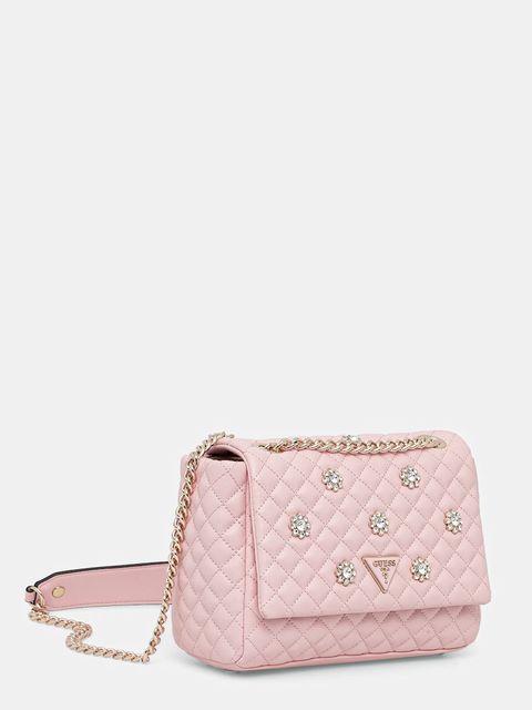 Guess torebka EVERLEE kolor różowy HWEG86 79210