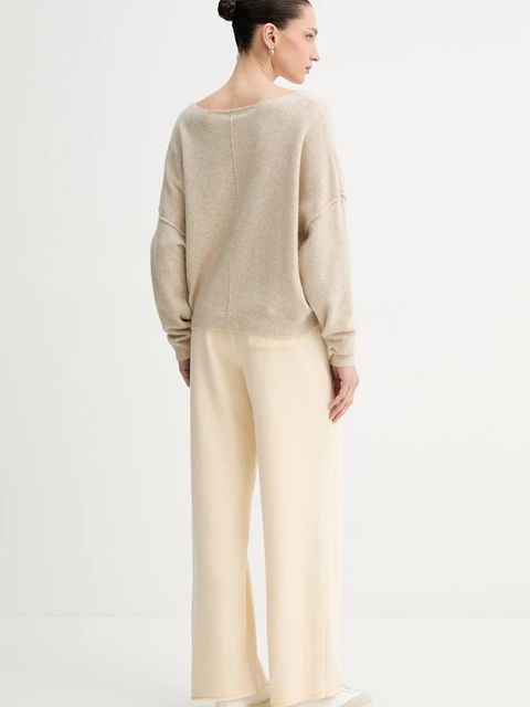 American Vintage sweter z domieszką wełny PULL ML COL BATEAU